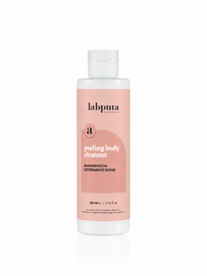 Peeling body cleanser